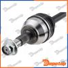 Demi-Arbre de Transmission MTM gauche pour CITROEN | NPW-CT-163, 50571